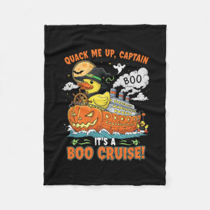 Boo Cruise Eenden Halloween Booze Cruiser Essentia Fleece Deken