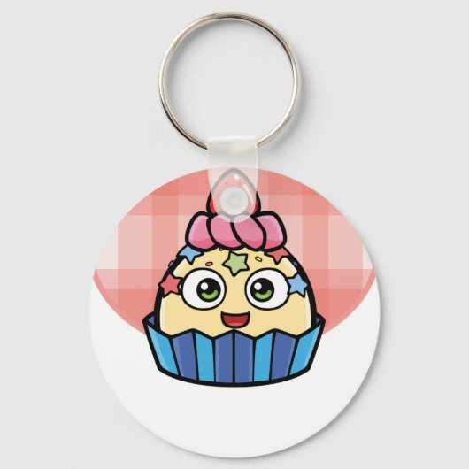 Boo Cupcake-producten Sleutelhanger (Voorkant)
