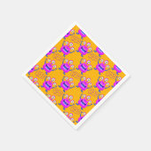 Boo. Cute Funny Spooky Monsters Halloween Servet (Hoek)