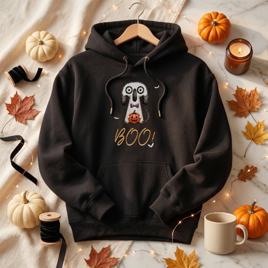BOO Cute Geest Halloween Hoodie