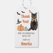 Boo Cute Ghost Halloween Party Cadeaulabel (Voorkant)