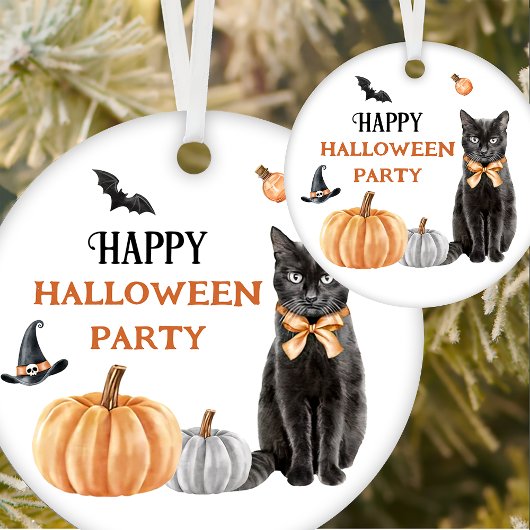 Boo Cute Ghost Halloween Party Keramisch Ornament