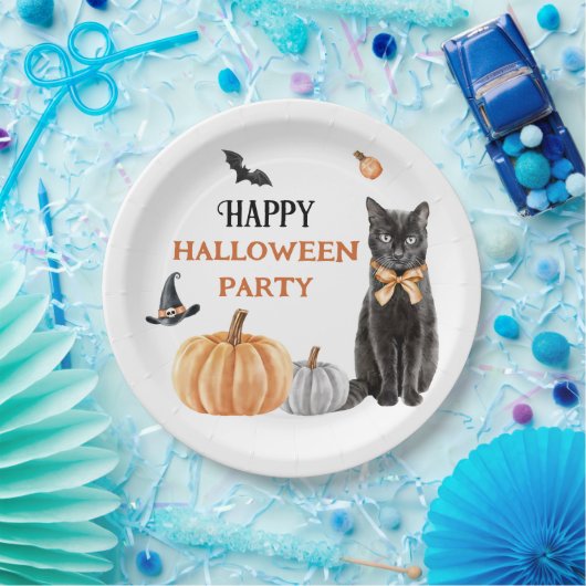 Boo Cute Ghost Halloween Party Papieren Bordje (Feest)