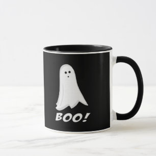 Boo. Cute Halloween Ghost Halloween Mok