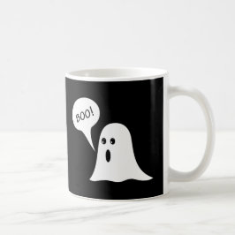 Boo Cute Halloween Ghost Koffiemok