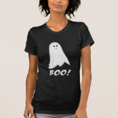 Boo. Cute Halloween Ghost T-Shirt (Voorkant)