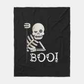 Boo. Cute Hiding Peekaboo Scary Kinder Halloween S Fleece Deken (Voorkant)