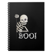Boo. Cute Hiding Peekaboo Scary Kinder Halloween S Notitieboek (Voorkant)