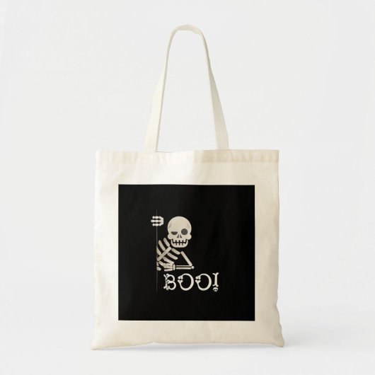 Boo. Cute Hiding Peekaboo Scary Kinder Halloween S Tote Bag (Voorkant)