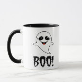 Boo! Cute Little Halloween By Lucas Retro Classic Mok (Links)