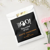 BOO Cute spook Halloween-handtassen Bedankzakje (Gezegeld)