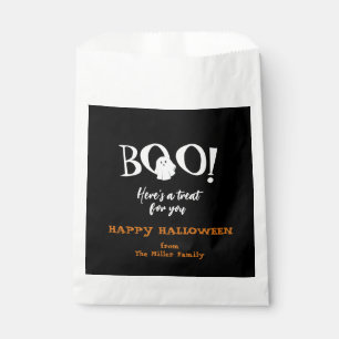BOO Cute spook Halloween-handtassen Bedankzakje