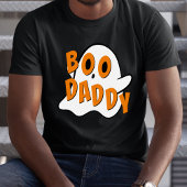 Boo Daddy Vader Ghost Halloween White T-shirt