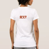 "BOO!" Dames tanktop(getailleerd) T-shirt (Achterkant)