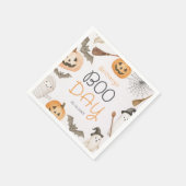 Boo Day Spooky Halloween Birthday Napkins Servet (Hoek)