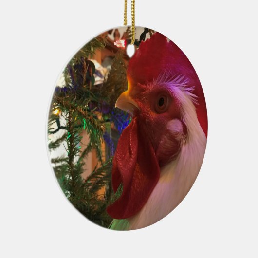 Boo de Roo Circle Kerstversiering Keramisch Ornament (Rechts)