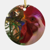 Boo de Roo Circle Kerstversiering Keramisch Ornament (Voorkant)