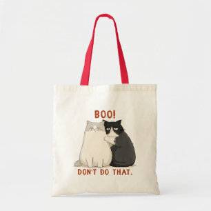 Boo Doe Dat Niet Chagrijnige Katten Tote Bag