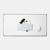 Boo Dog Halloween Dog Spooky Bureaumat (Keyboard & Muis)