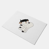 Boo Dog Halloween Dog Spooky Deurmat (Schuin)
