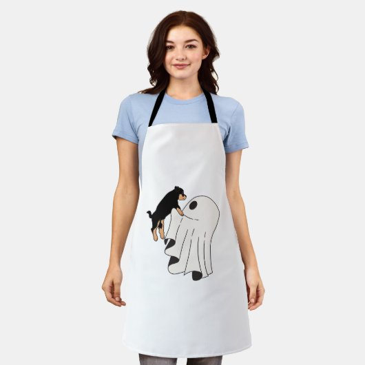 Boo Dog Halloween Dog Spooky Schort (Gedragen)