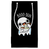 Boo-don Funny Ghost Udon Pun Dark BG Klein Cadeauzakje (Voorkant)