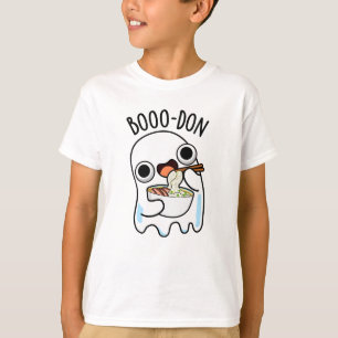 Boo-don Funny Ghost Udon Pun T-shirt