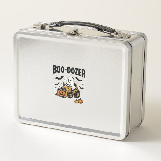 Boo-Dozer Halloween Geest Bulldozer Ontwerp_1 (Voorkant)