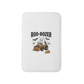 Boo-Dozer Halloween Geest Bulldozer Ontwerp_1 Badmat (Voorkant Verticaal)