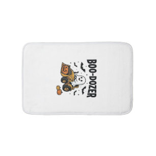 Boo-Dozer Halloween Geest Bulldozer Ontwerp_1 Badmat