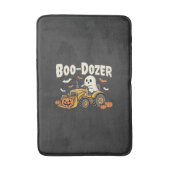 Boo-Dozer Halloween Geest Bulldozer Ontwerp_1 Badmat (Voorkant Verticaal)