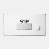 Boo-Dozer Halloween Geest Bulldozer Ontwerp_1 Bureaumat (Keyboard & Muis)