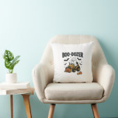 Boo-Dozer Halloween Geest Bulldozer Ontwerp_1 Kussen (Stoel)