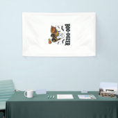 Boo-Dozer Halloween Geest Bulldozer Ontwerp_1 Spandoek (Beurs)