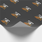 Boo Dozer Halloween Ghost Bulldozer_1 Cadeaupapier (Hoek)