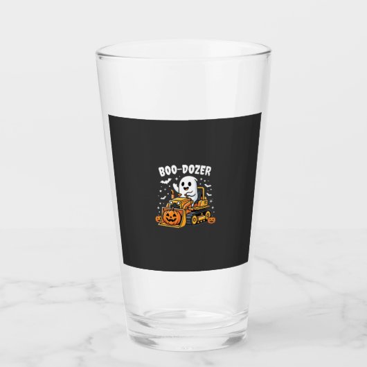 Boo Dozer Halloween Ghost Bulldozer_1 Glas (Voorkant)