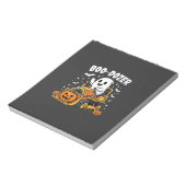 Boo Dozer Halloween Ghost Bulldozer_1 Notitieblok (Linkerzijde)