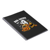 Boo Dozer Halloween Ghost Bulldozer_1 Notitieboek (Rechterzijde)