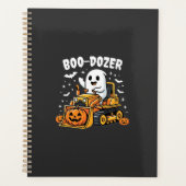Boo Dozer Halloween Ghost Bulldozer_1 Planner (Voorkant)
