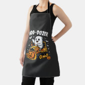 Boo Dozer Halloween Ghost Bulldozer_1 Schort (Insitu)