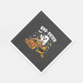 Boo Dozer Halloween Ghost Bulldozer_1 Servet (Hoek)
