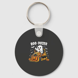 Boo Dozer Halloween Ghost Bulldozer_1 Sleutelhanger