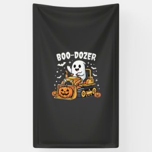 Boo Dozer Halloween Ghost Bulldozer_1 Spandoek
