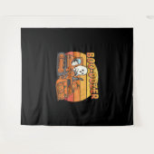 Boo Dozer Spoken Grappig Halloween Wandkleed (Voorkant (horizontaal))