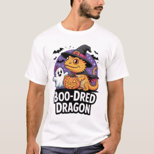 Boo-Dred Dragon Halloween kunstwerk T-shirt