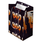 🎃BOO Druppelende Halloween Brieven met Geesten Medium Cadeauzakje (Voorkant Gekanteld)
