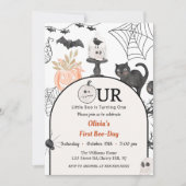 Boo Eerste Verjaardag Onze Kleine Boo Is Draaien E Kaart (Voorkant)