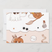 Boo Eerste Verjaardag Onze Kleine Boo Is Draaien E Kaart (Achterkant)