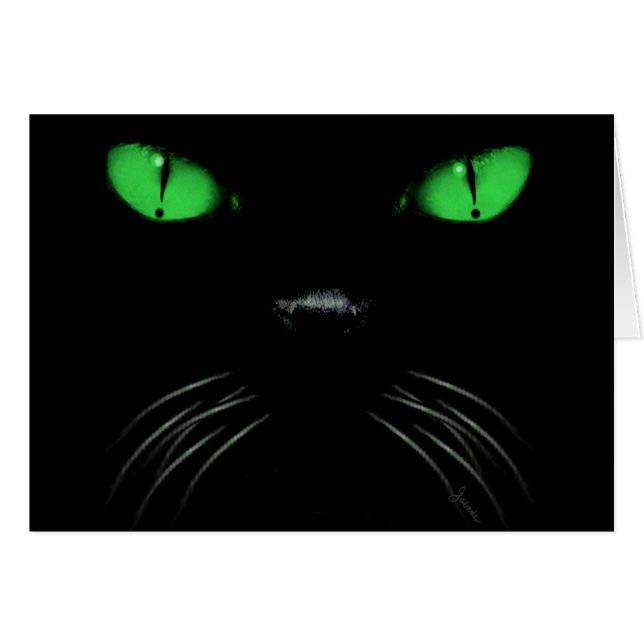 Boo - Emerald Blank Card (Voorkant Horizontaal)