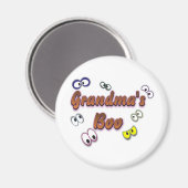 BOO EYES GRANDMA MAGNEET (Voorkant / Achterkant)